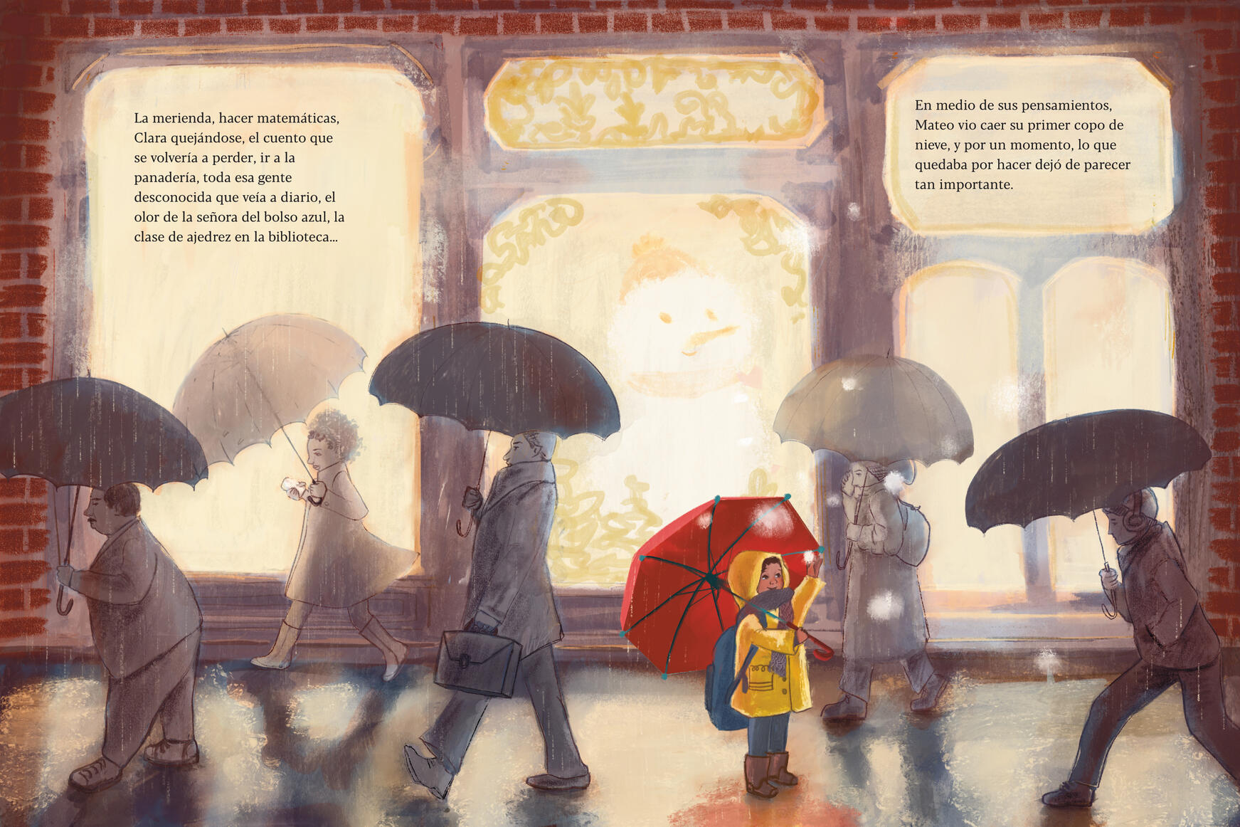 Primer copo de nieve