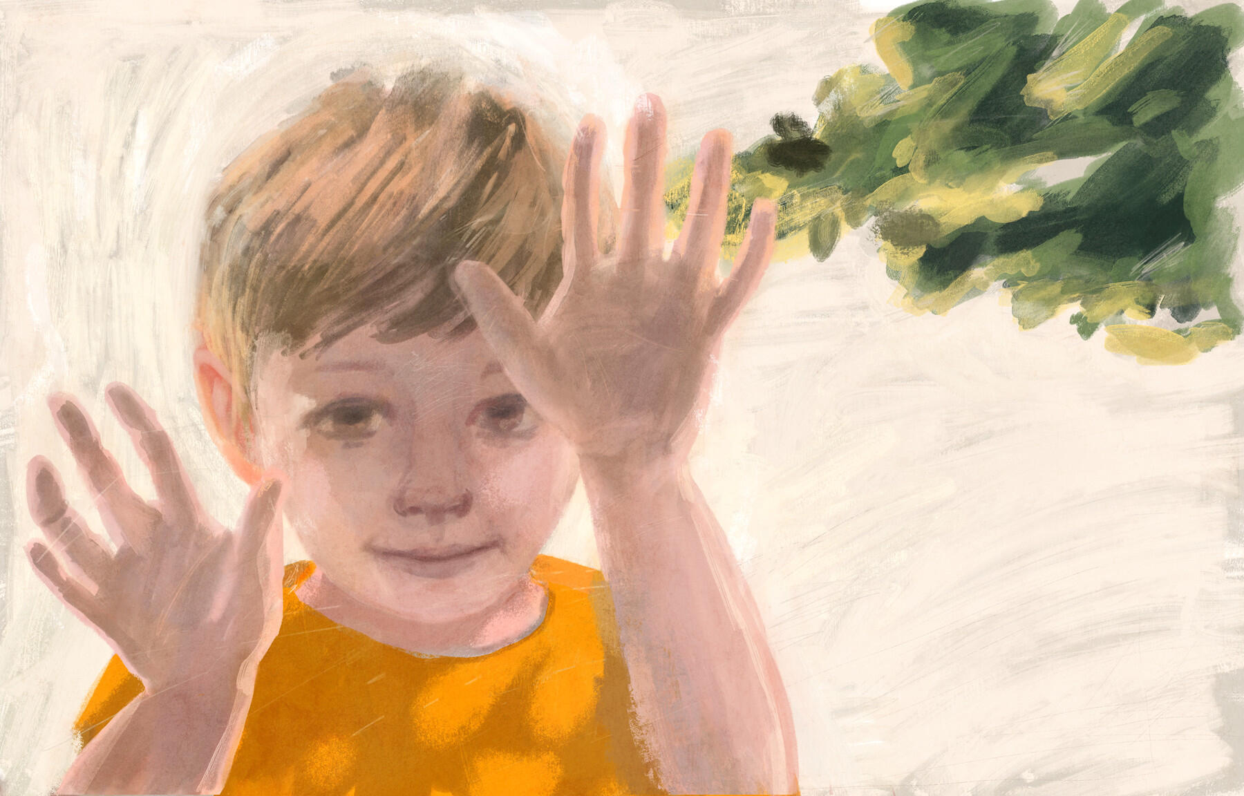 Pero hoy se siente grande / But today he stands tall